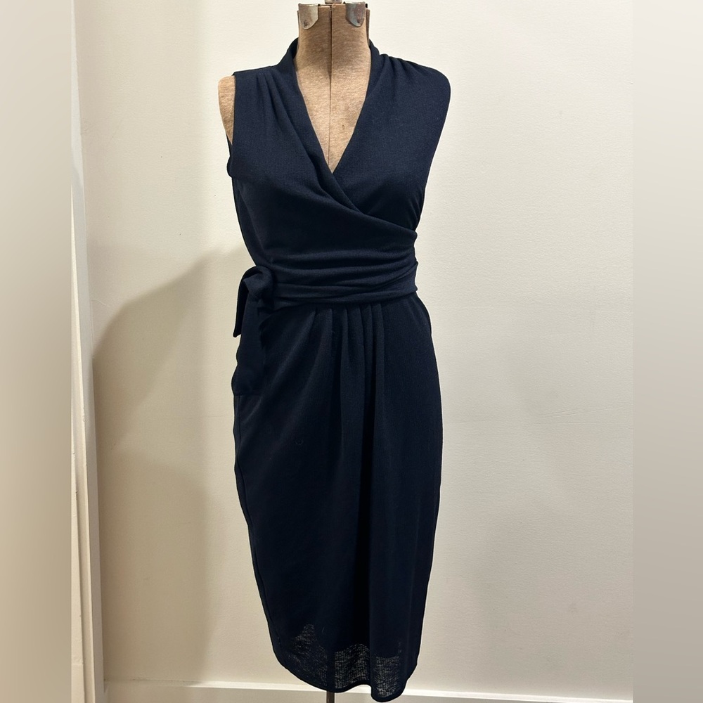 RACHEL Rachel Roy Midnight Blue Midi Dress